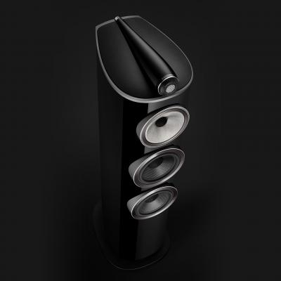 Bowers & Wilkins 800 Series Diamond Floor-standing Speaker In Gloss Black - 804 D4 (GB)