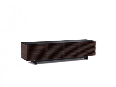 BDI Corridor 8173 Quad Wide TV Stand With Built-In Ventilation In Chocolate Stained Walnut - BDICORR8173CHOC