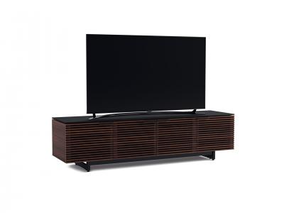 BDI Corridor 8173 Quad Wide TV Stand With Built-In Ventilation In Chocolate Stained Walnut - BDICORR8173CHOC