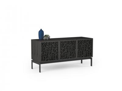 BDI Elements 8777 Console Three Component Storage Cabinet In Ricochet / Charcoal - BDIELEM8777CRL-CO-RI