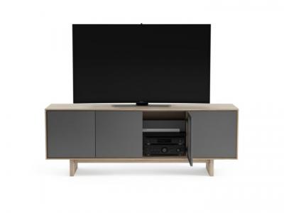 BDI Octave 8379 Modern Tv Stand in Drift Oak - BDIOCTA8379OAK