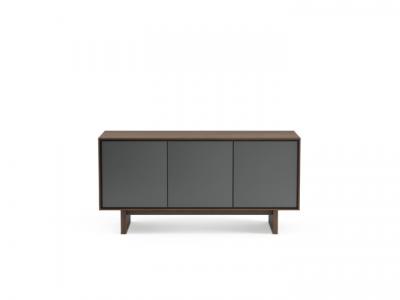 BDI Octave 8377 Modern Tv Stand in Toasted Walnut - BDIOCTA8377WN