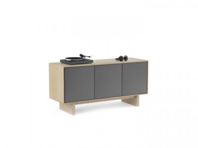 BDI Octave 8377 Modern Tv Stand in Drift Oak - BDIOCTA8377OAK