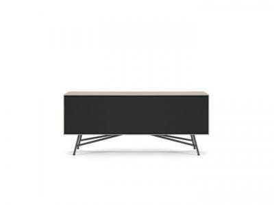 BDI Sector 7527 Modern TV Stand in Strata - BDISECT7527STR