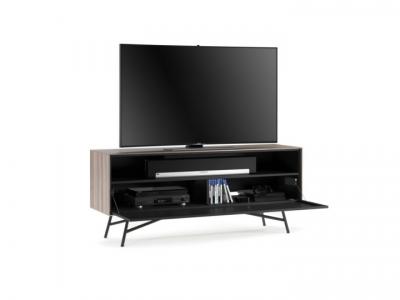 BDI Sector 7527 Modern TV Stand in Strata - BDISECT7527STR