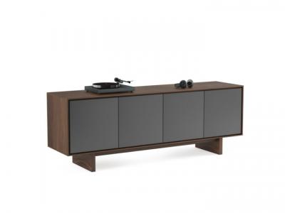 BDI Octave 8379 Modern Tv Stand in Toasted Walnut - BDIOCTA8379WN