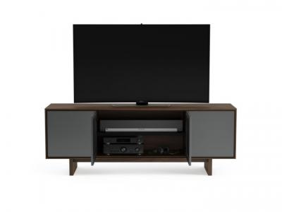 BDI Octave 8379 Modern Tv Stand in Toasted Walnut - BDIOCTA8379WN