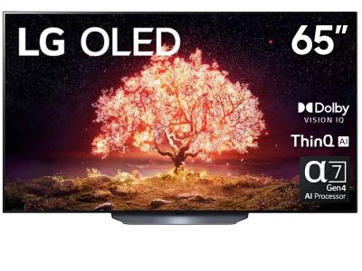 65" LG OLED65B1 Class 4K Smart OLED TV with AI ThinQ