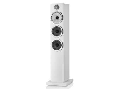 Bowers & Wilkins 700 Series Floorstanding Speaker in Satin White - 704 S3 (SW)