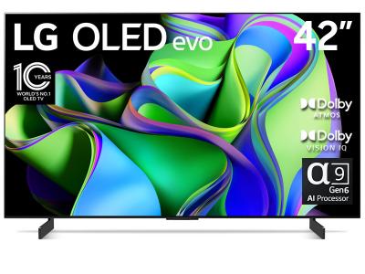 42" LG OLED42C3 C3 Series OLED Evo 4K TV