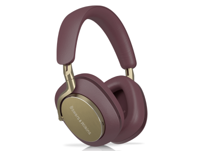 Bowers & Wilkins Over-Ear Noise-Canceling Headphones in Royal Burgundy- PX8 (Burgundy)