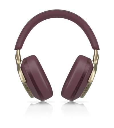 Bowers & Wilkins Over-Ear Noise-Canceling Headphones in Royal Burgundy- PX8 (Burgundy)