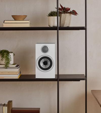 Bowers & Wilkins Stand Mount Speaker in Satin White - 707 S3 (SW)