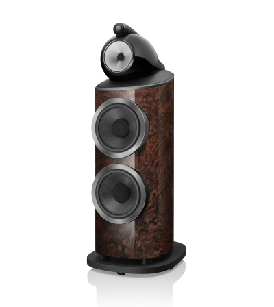 Bowers & Wilkins 801 D4 Signature Tower Speaker in California Burl Gloss - 801 D4 Signature (CB)