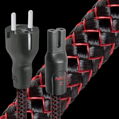 Audioquest NRG Series 4.5 Meter Low-Distortion 2-Pole AC Power Cable - NRG-Z2 4.5M