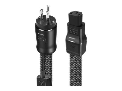 Audioquest 6 Meter Blizzard XTRM 3 Prong Wall Plug Power Cable - BLIZZARDUS06E