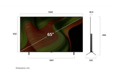 65" LG OLED65B5PUA OLED evo AI B5 4K Smart TV 2025