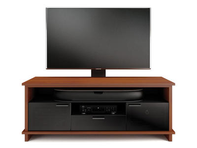 BDI Braden 8828 in Chocolate Stained Walnut finish TV CABINET - Braden 8828