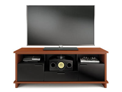 BDI Braden 8828 in Chocolate Stained Walnut finish TV CABINET - Braden 8828