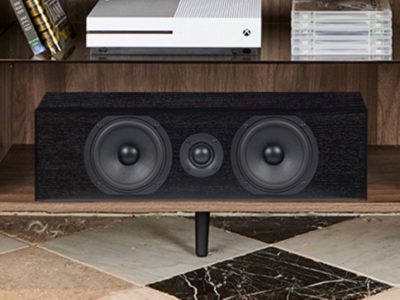 Totem Acoustic Bison 2-Way Center Speaker in Black Ash - BISON CENTRE (BA)