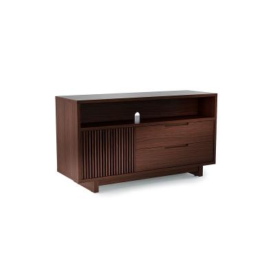 BDI Media Cabinet for TVs (Chocolate Stained Walnut) Vertica 8556