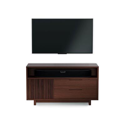 BDI Media Cabinet for TVs (Chocolate Stained Walnut) Vertica 8556