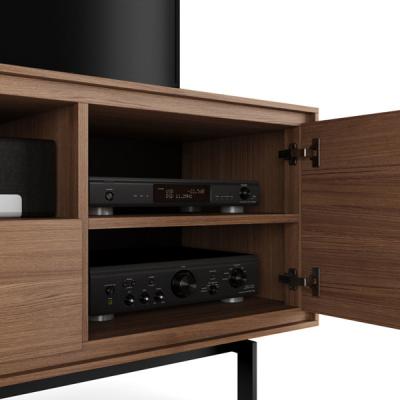 BDI Natural Walnut Home theater cabinet for TVs SIGNAL 8329