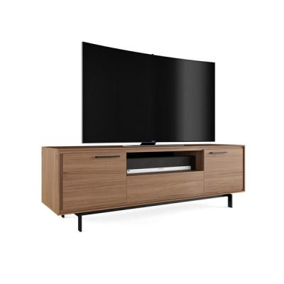 BDI Natural Walnut Home theater cabinet for TVs SIGNAL 8329