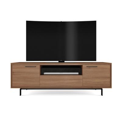 BDI Natural Walnut Home theater cabinet for TVs SIGNAL 8329