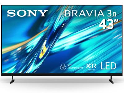 43" Sony K-43XR30M2 BRAVIA 3 II Class 4K HDR LED Google TV with Gemini (2026)