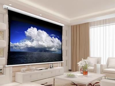 106" Cirrus Screens Tauten Series Motorized, Tab-Tensioned Projector Screen - Tauten G2(106)