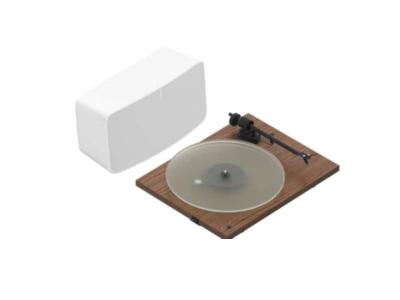 Sonos Vinyl Set Five Project Turntable (Walnut) - Turntable Set (Walnut)