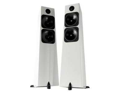 Totem Acoustics Floor Standing Speakers With Second Generation of 7 Inch Torrent Woofers In Ice - METAL V2 (I)