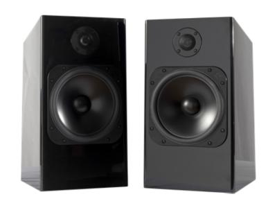 Totem Acoustics Bookshelf Speakers With Geometric Design In Dusk - FIRE V2 (D)