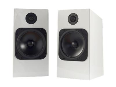 Totem Acoustics Bookshelf Speakers With Geometric Design In Ice - FIRE V2 (I)