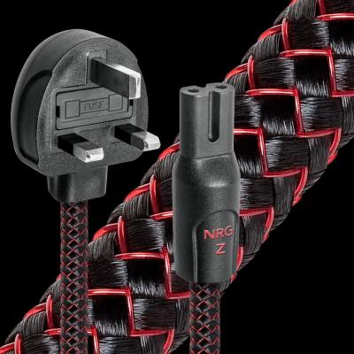 Audioquest NRG Series 1 Meter Low-Distortion 2-Pole AC Power Cable - NRG-Z2 1M