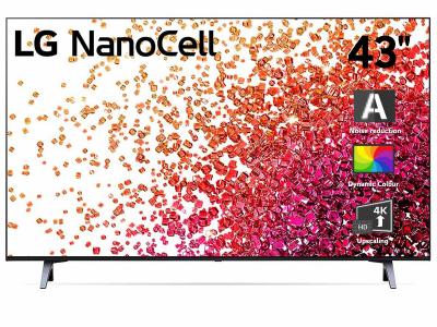 43" LG 43NANO77 NanoCell  LCD 4K Flat TV
