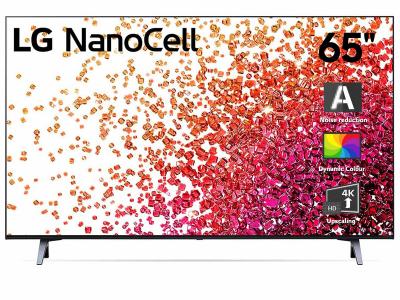 65" LG 65NANO77 NanoCell  LCD 4K Flat TV