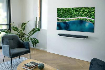 65" LG OLED65WX WX Signature Series Wallpaper OLED TV